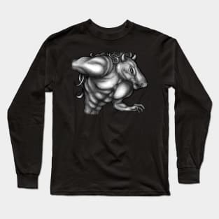 Minotaur, King of the Labyrinth Long Sleeve T-Shirt